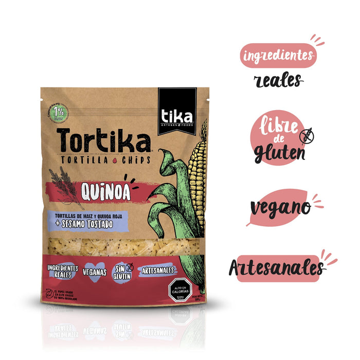 Tika Tortika Quinoa & Sésamo Tostado