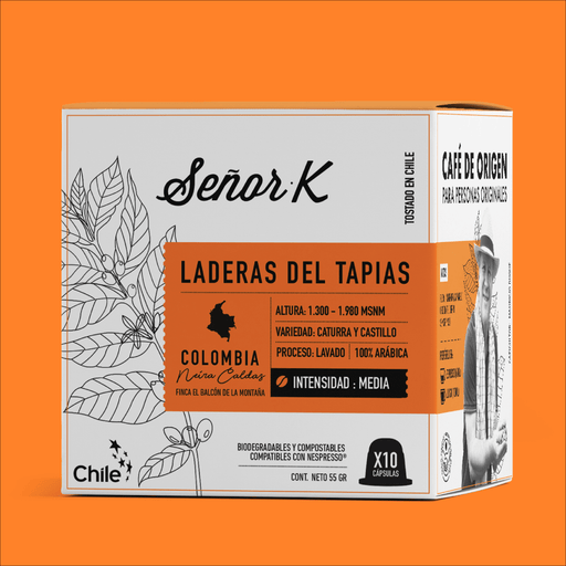 Capsulas de Café - Laderas del tapias - Colombia
