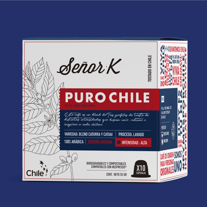 Capsulas de Café - Puro Chile