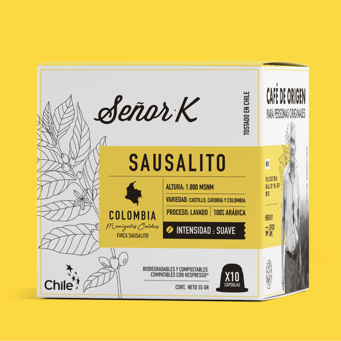 Capsulas de Café - Sausalito - Colombia
